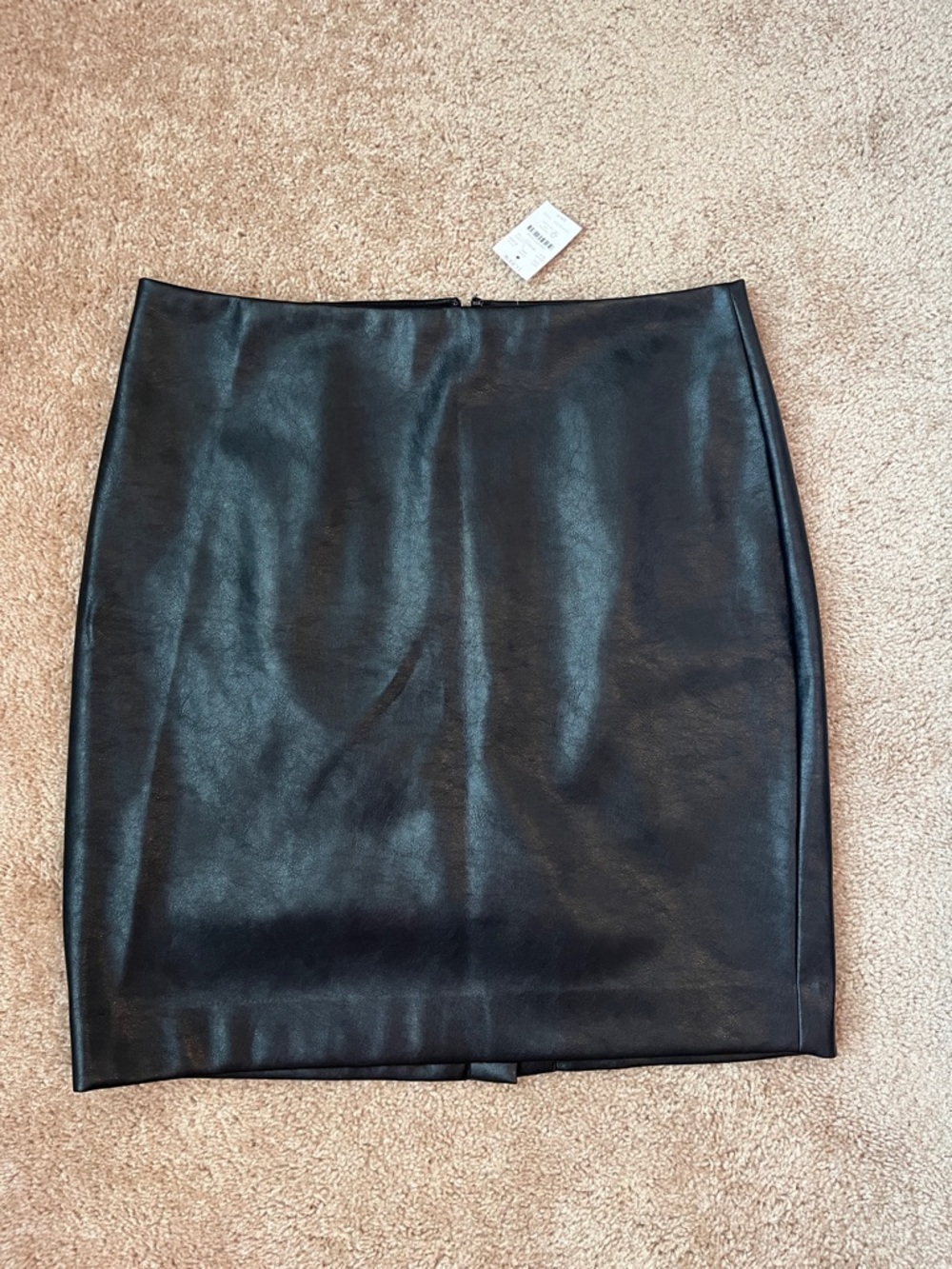 NWT J. Crew Faux Leather Skirt